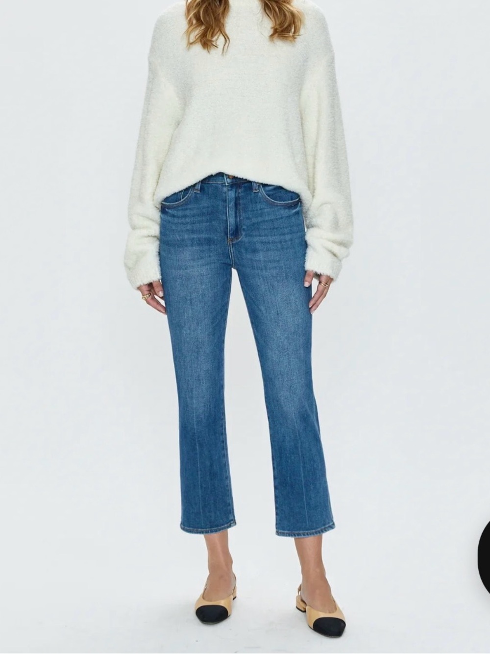 PISTOLA :: MONROE CIGARETTE CROP HIGH-RISE JEANS | AMAYA WASH
